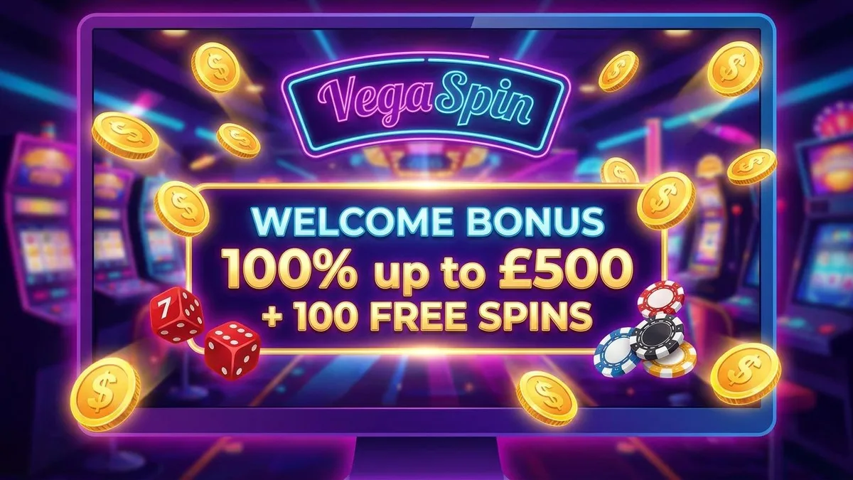 VegaSpin bonus screen